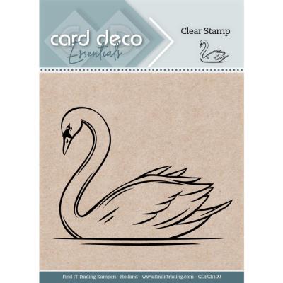 Find It Trading Amy Design Elegant Swans Clear Stamps - Swan